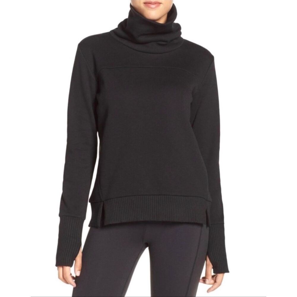 Alo Yoga Haze Funnel Neck Pullover Sweatshirt S